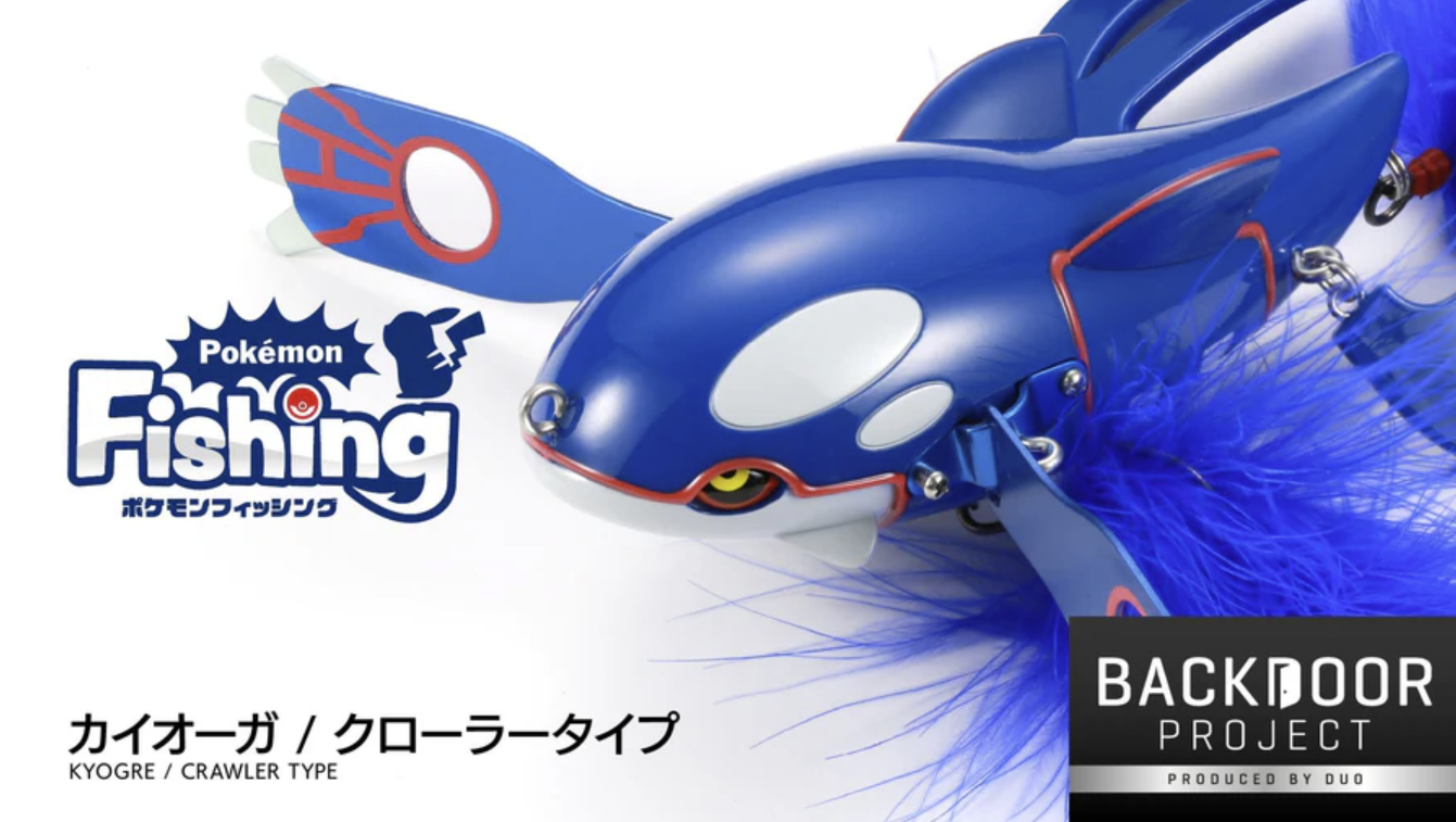 Duo Realis Pokémon Fishing Kyogre