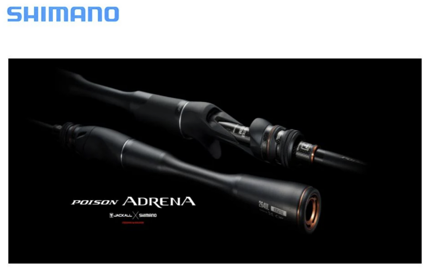 SHIMANO 24 POISON ADRENA SPINNING ROD