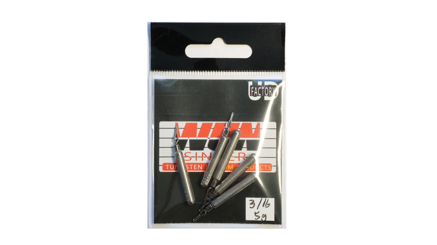 WUN TUNGSTEN Pinch Eye Cylinder Weight